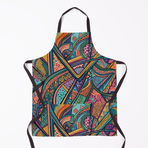 Item preview, Paint Vibrant Sacred Geometry Abstract Mandala Art Print designed and sold by ART ATTACK ZONE.
