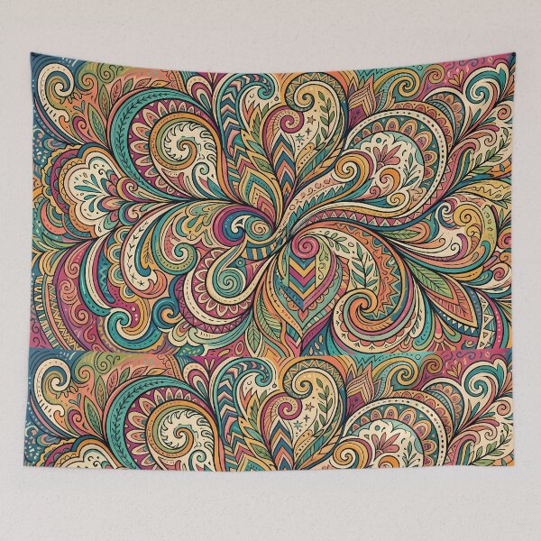 Item preview, Bird Vibrant Sacred Geometry Abstract Mandala Art Print designed and sold by ART ATTACK ZONE.