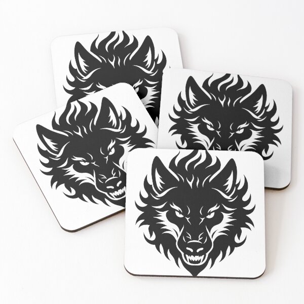 Item preview, Tribal Big Bad Wolf - Strength and Fury Design designed and sold by Reina-G.