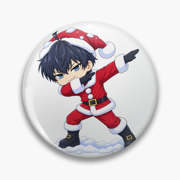 Item preview, Yoichi Isagi Blue Lock Christmas Dabbing Meme Pose designed and sold by mildaclairmo.