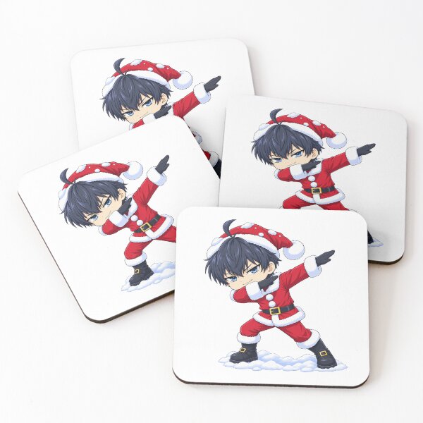 Item preview, Yoichi Isagi Blue Lock Christmas Dabbing Meme Pose designed and sold by mildaclairmo.