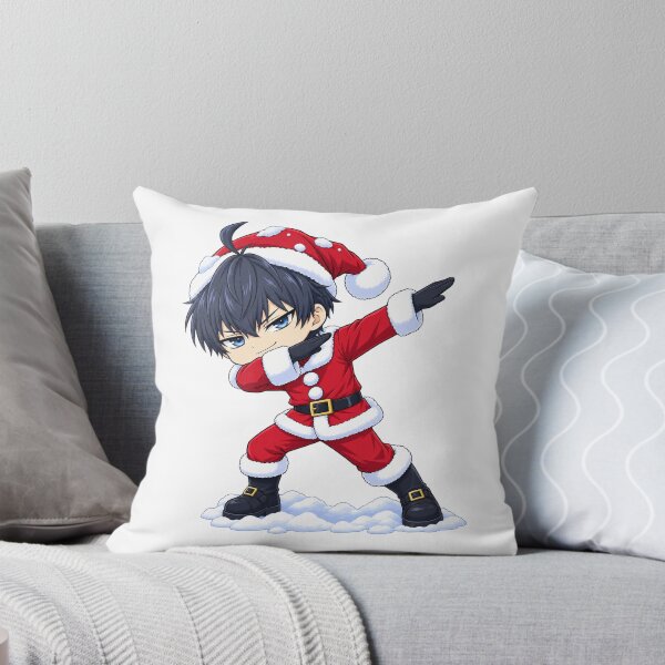 Item preview, Yoichi Isagi Blue Lock Christmas Dabbing Meme Pose designed and sold by mildaclairmo.