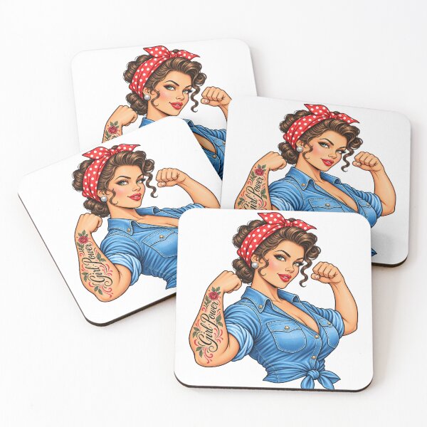 Item preview, Girl Power Strong Women Female Empowerment designed and sold by Nextstep Design.
