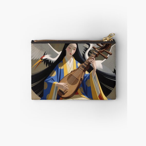 Item preview, Pipa Melodies Flow Where the White Cranes Flow designed and sold by SabaMirzique.