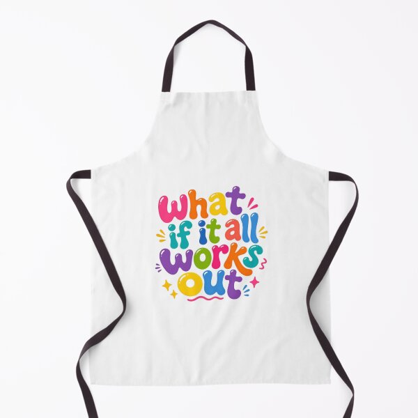 Item preview, What If It All Works Out? – Playful Optimistic Humor designed and sold by SkeletonsDanger.