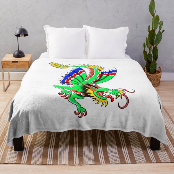 Item preview, Green Dragon Traditional Old School designed and sold by MARCOSURREAL.