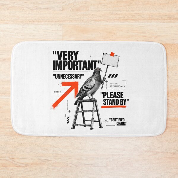 Item preview, Very Important Pigeon Certified Chaos Urban Graphic designed and sold by zzz888.