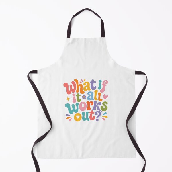 Item preview, What If It All Works Out? – Hopeful Colorful Humor designed and sold by SkeletonsDanger.