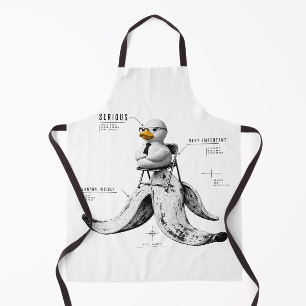 Item preview, Serious Duck Banana Peel Absurdist Corporate Art designed and sold by zzz888.