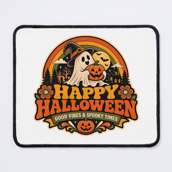 Item preview, Happy Halloween spooky times designed and sold by DailyQuestPrint.
