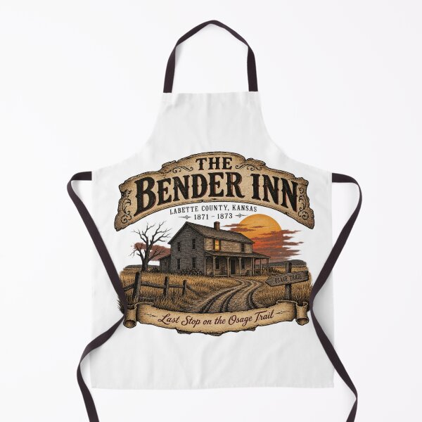 Item preview, The Bender Inn – Last Stop on the Osage Trail designed and sold by Past in Threads.