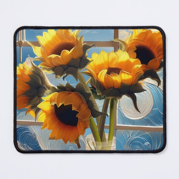 Item preview, Window Sun on Sunflowers designed and sold by Katherine Anne Michelle Minerva.