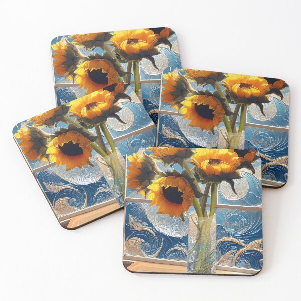 Item preview, Window Sun on Sunflowers designed and sold by Katherine Anne Michelle Minerva.