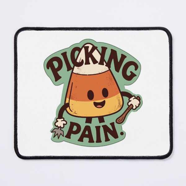 Item preview, Picking Pain Candy Corn Halloween Apparel designed and sold by tarkone.