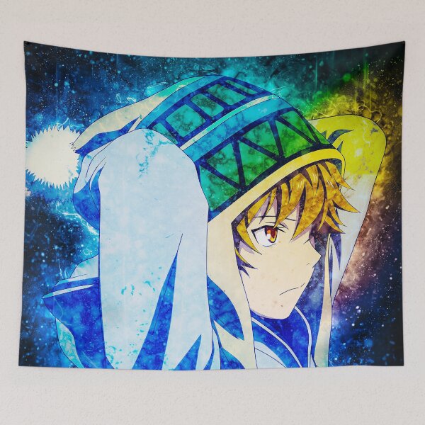 Item preview, Yukine Noragami Blue Winter Hoodie Mood designed and sold by mildaclairmo.