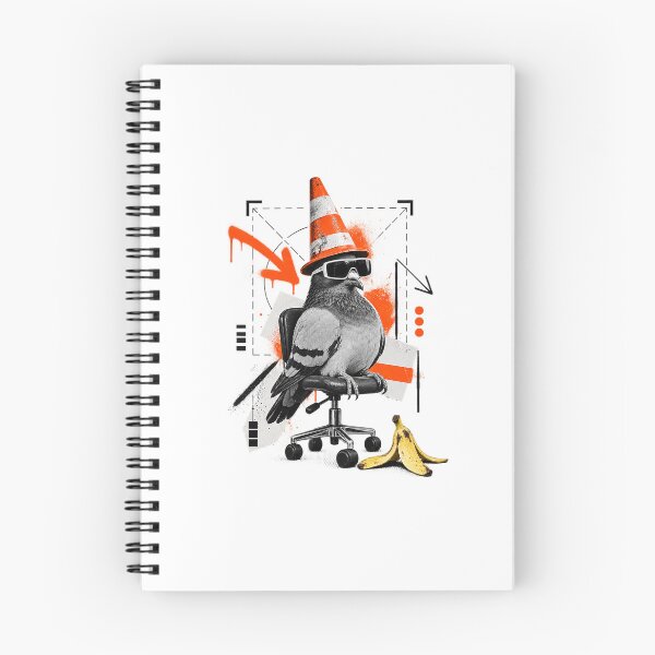 Item preview, Cool Pigeon Traffic Cone Office Chair Urban Streetwear Graphic designed and sold by zzz888.