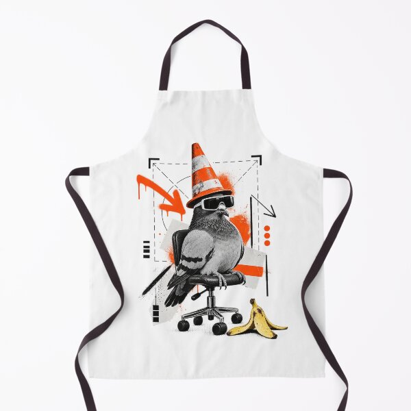 Item preview, Cool Pigeon Traffic Cone Office Chair Urban Streetwear Graphic designed and sold by zzz888.