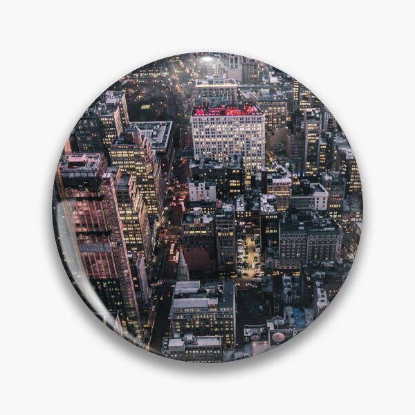 Item preview, New York City Aerial View – Manhattan Skyline and Urban Grid designed and sold by markbutler510.
