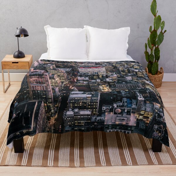 Item preview, New York City Aerial View – Manhattan Skyline and Urban Grid designed and sold by markbutler510.
