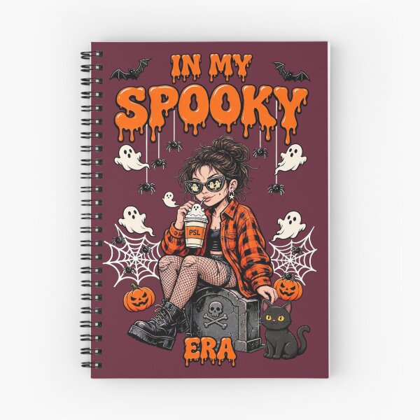 Item preview, Women's Relaxed T-Shirt | In My Spooky Era - Cute Halloween Girl Pumpkin Ghost designed and sold by Danh Style.
