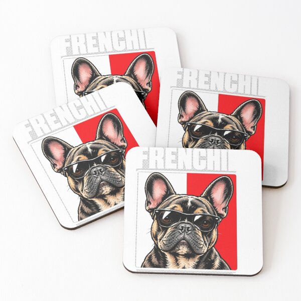 Item preview, Frenchie Vibes Tiny Legs Big Attitude French Bulldog Dog Mom Dad Graphic designed and sold by PixelForge Studio2.