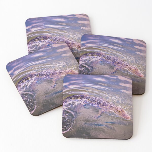 Item preview, Florida Baby Alligator in Pond designed and sold by PhotoArtbyGrace.