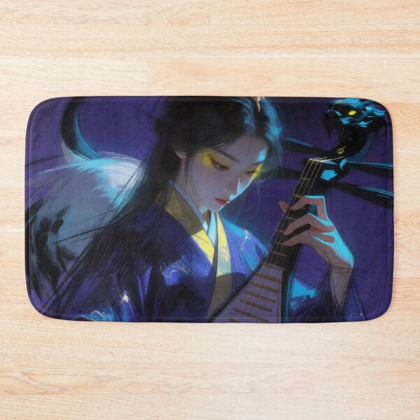 Item preview, Pipa Melodies Flow Where the White Cranes Flow (V2) designed and sold by SabaMirzique.