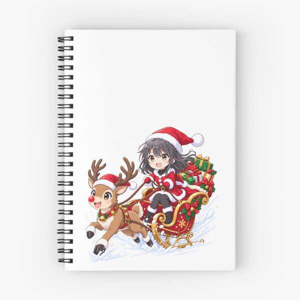 Item preview, Haruno Yukinoshita Oregairu Christmas Reindeer Sleigh Ride designed and sold by mildaclairmo.
