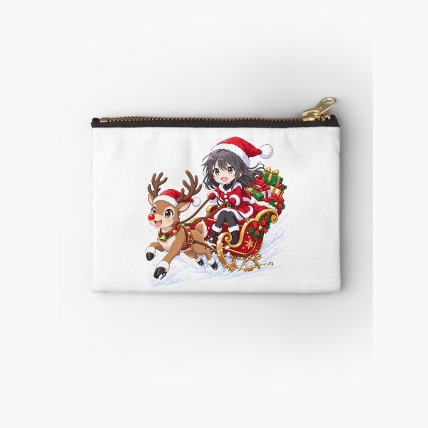 Item preview, Haruno Yukinoshita Oregairu Christmas Reindeer Sleigh Ride designed and sold by mildaclairmo.