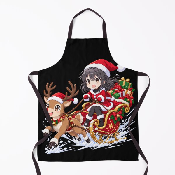 Item preview, Haruno Yukinoshita Oregairu Christmas Reindeer Sleigh Ride designed and sold by mildaclairmo.