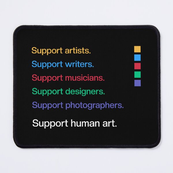 Item preview, Support Human Art designed and sold by ruchir.online.