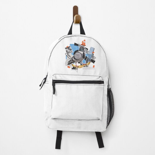 Item preview, Pigeon Skater Banana Board Corporate Collage Art designed and sold by zzz888.