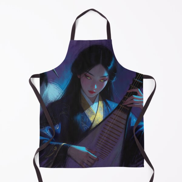 Item preview, Pipa Melodies Flow Where the White Cranes Flow (V3) designed and sold by SabaMirzique.
