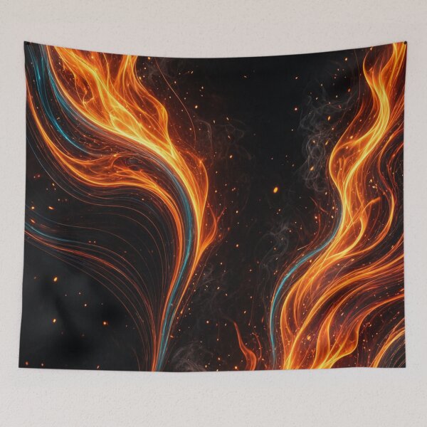 Item preview, Dancing Flames designed and sold by SublimeMusings.