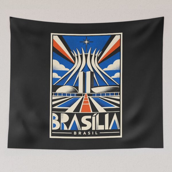 Item preview, Brasília - Brasil designed and sold by StudioRedKoala.