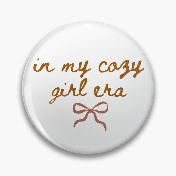 Item preview, In My Cozy Girl Era – Fall Bow Graphic designed and sold by SweetTeezPrints.