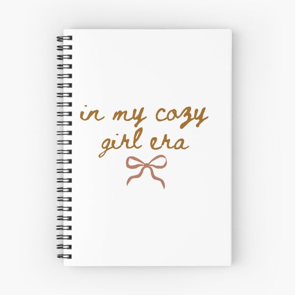 Item preview, In My Cozy Girl Era – Fall Bow Graphic designed and sold by SweetTeezPrints.