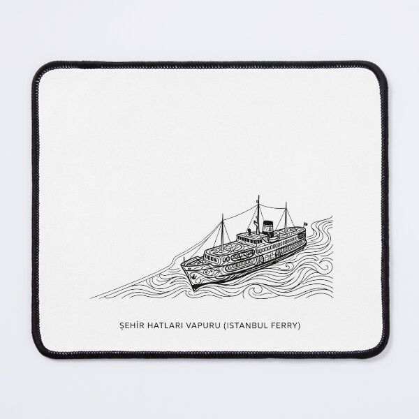 Item preview, Istanbul City Line Art designed and sold by OzzFrequency.