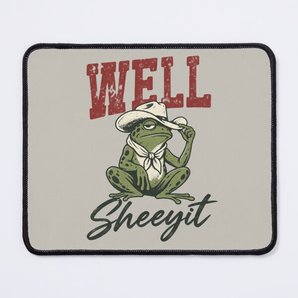 Item preview, Deadpan Cowboy Frog for Sarcasm Fans designed and sold by POD DYNASTY | Original Print On Demand T-Shirt Graphics.