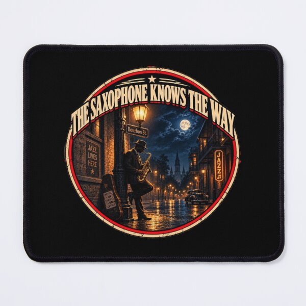 Item preview, The Saxophone Knows the Way — Vintage Jazz Music designed and sold by QuietSpark.
