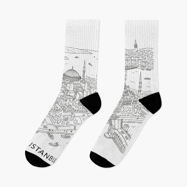 Item preview, Istanbul City Line Art  designed and sold by OzzFrequency.