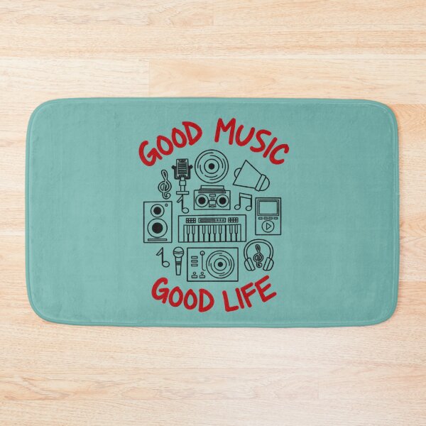 Item preview, Good Music Good Life – Positive Music Lover Design designed and sold by RosalesArts.