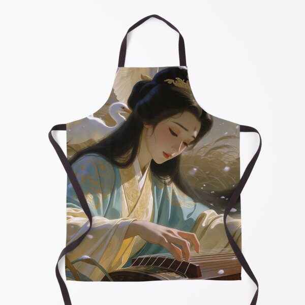 Item preview, Pipa Melodies Flow Where the White Cranes Flow (V5) designed and sold by SabaMirzique.