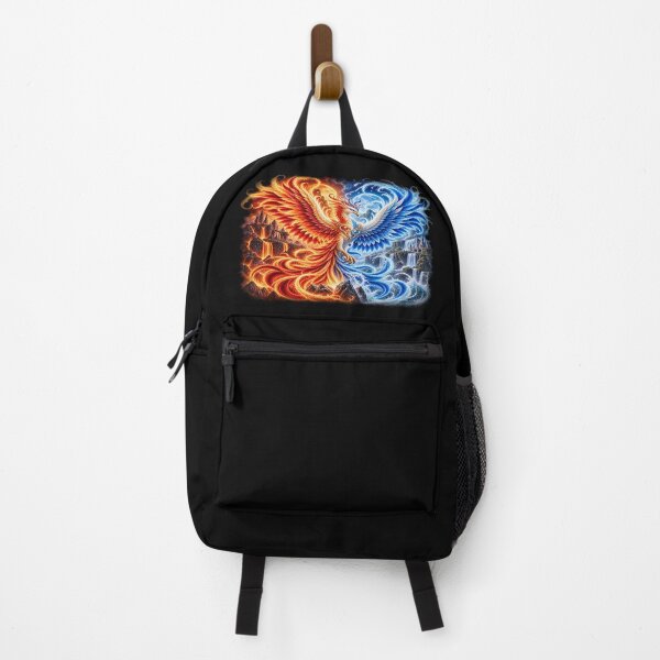 Item preview, Dual Element Phoenix – Fire and Water Fantasy designed and sold by TroviTutto.