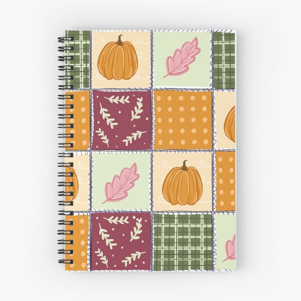 Item preview, Pumpkin patchwork surface pattern  designed and sold by BrandiGroverArt.