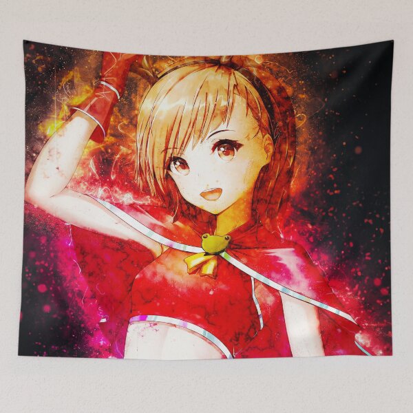 Item preview, Misaka Mikoto A Certain Scientific Railgun Fiery Neon Energy Pose designed and sold by mildaclairmo.