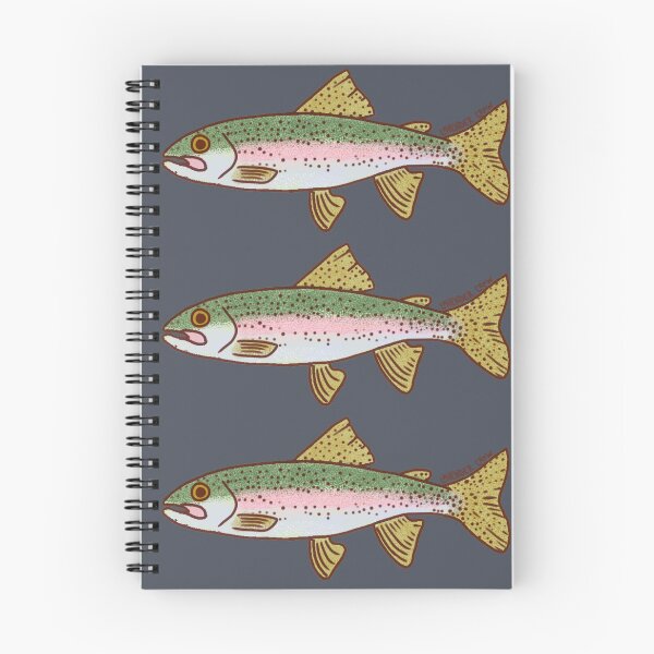 Item preview, Rainbow Trout Fish designed and sold by Lavender Crow YYC.