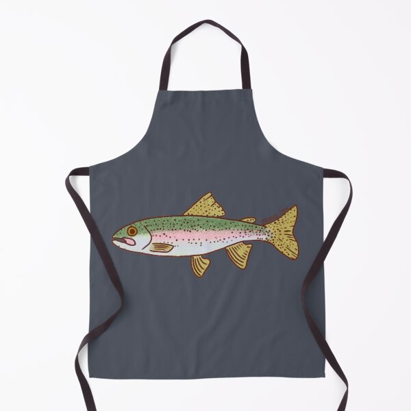 Item preview, Rainbow Trout Fish designed and sold by Lavender Crow YYC.