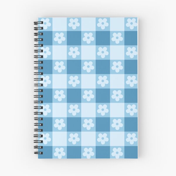 Item preview, Blue Floral Gingham Plaid Aesthetic | Vintage Light Blue Floral Cottagecore Flower Pattern | Cute Preppy Botanical Check Design | Pastel Blue Floral Plaid designed and sold by VivaFy.