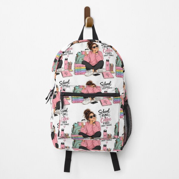 Item preview, School Runs & Coffee Fixes designed and sold by VeraLuta.